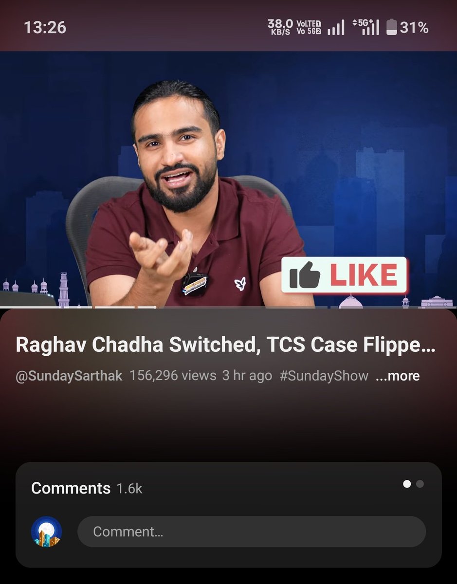 comfy_nerd's tweet photo. @sundaysarthak   like button hi gayeb kar diya youtube ne apke bhikhmangeya harkat dekh ke🤣 https://t.co/PLJW4PHCRf