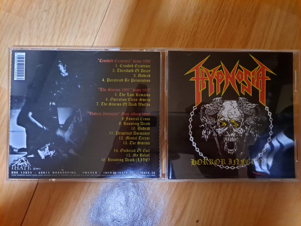 prometaller's tweet image. #NowPlaying🎧

Hypnosia🇸🇪
Album: Horror Infernal #ThrashMetal
Released: April 26th, 2012