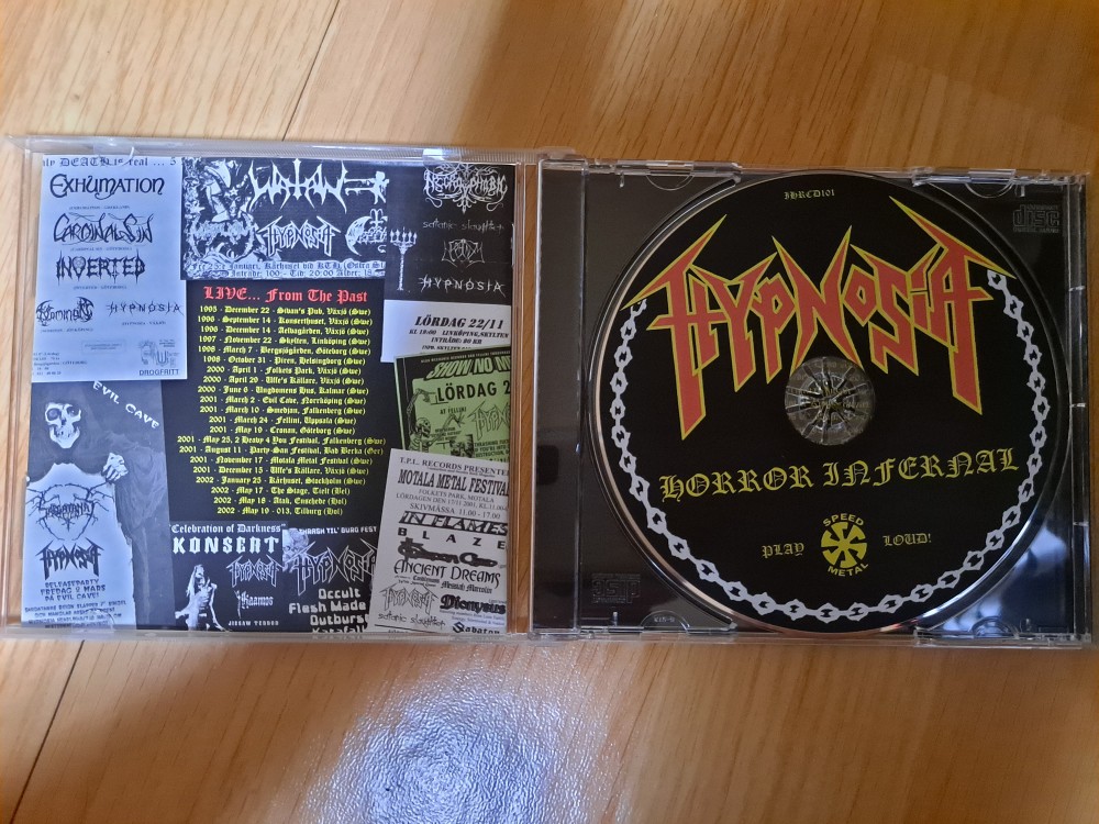 prometaller's tweet image. #NowPlaying🎧

Hypnosia🇸🇪
Album: Horror Infernal #ThrashMetal
Released: April 26th, 2012