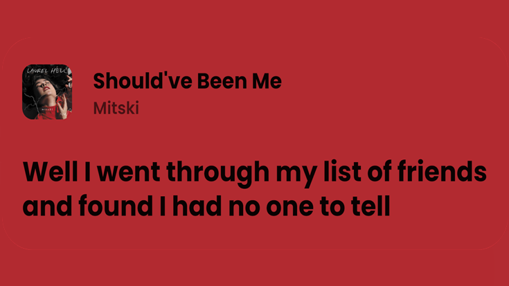 random mitski's. tweet media