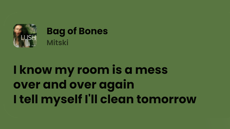 random mitski's. tweet media