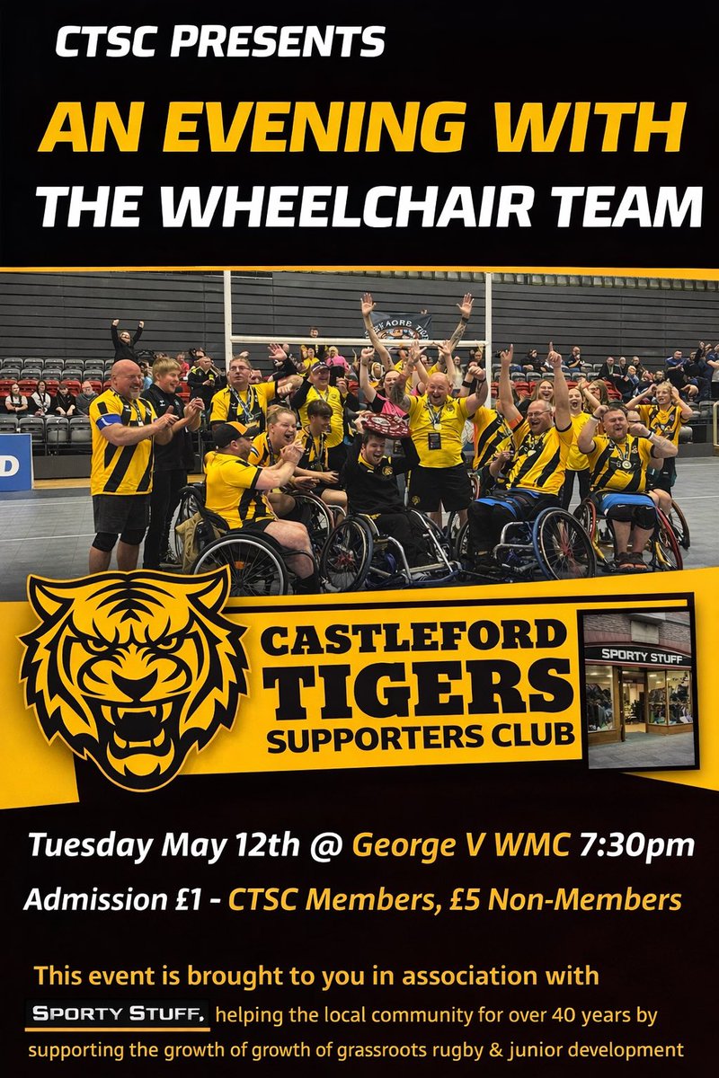 Cas Tigers Supporters Club tweet media