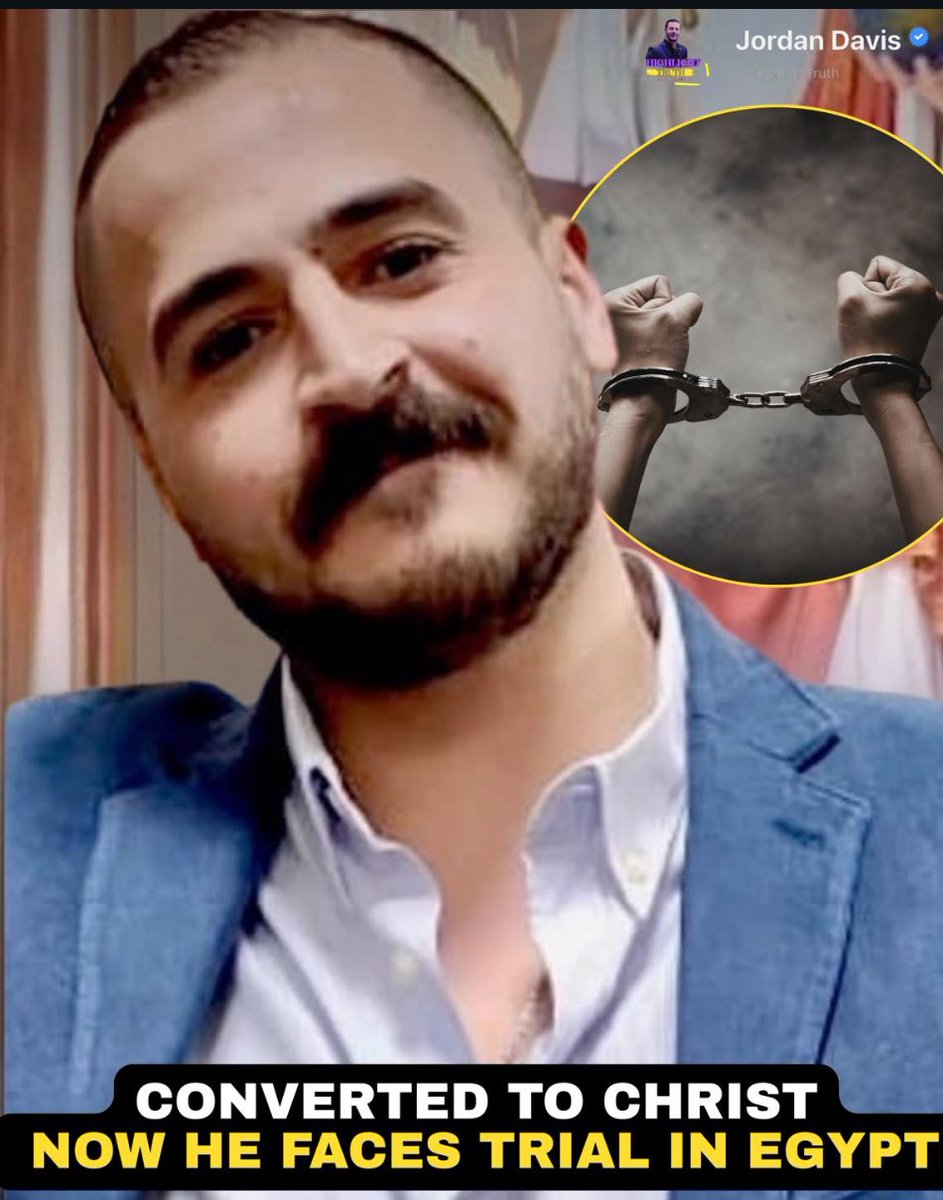 STOP SCROLLING. LOOK AT THIS.

285 DAYS.
Said Abdelrazek is wasting away in a cell in Egypt because he converted to Christianity. 

Visited ONCE.
Supplies ONCE.

You eat 3 times a day?
That’s 855 meals.
Now ask yourself — what has he been eating?

You run to the chemist over a