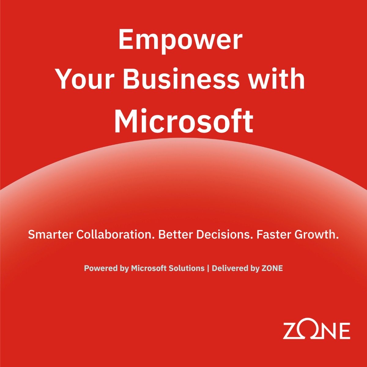 ZoneDigSolution's tweet photo. In today’s fast-moving business landscape, success depends on how connected, responsive, and data-driven your organization is.

With Microsoft solutions, you can unify your operations, empower your teams, and turn data into actionable insights. https://t.co/c0TxCmG5Tl