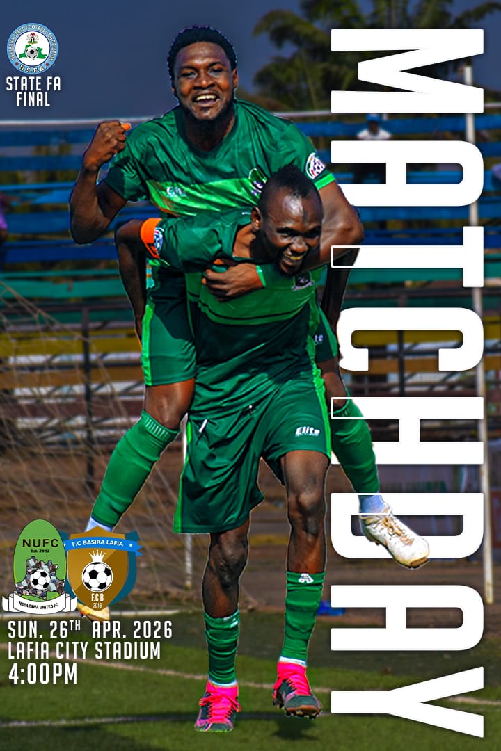 Today we take on FC Basira in the final of the Nasarawa State FA Cup.

#NasFCB 
#NasarawaStateFACup26
#WeAreTheSolidMiners