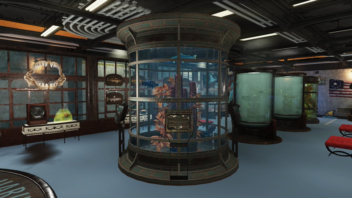 takachiho_vrc's tweet photo. 世紀末水族館🐟️🐬🐙
#フォールアウト76 #Fallout76 https://t.co/cQsgWAOo6A