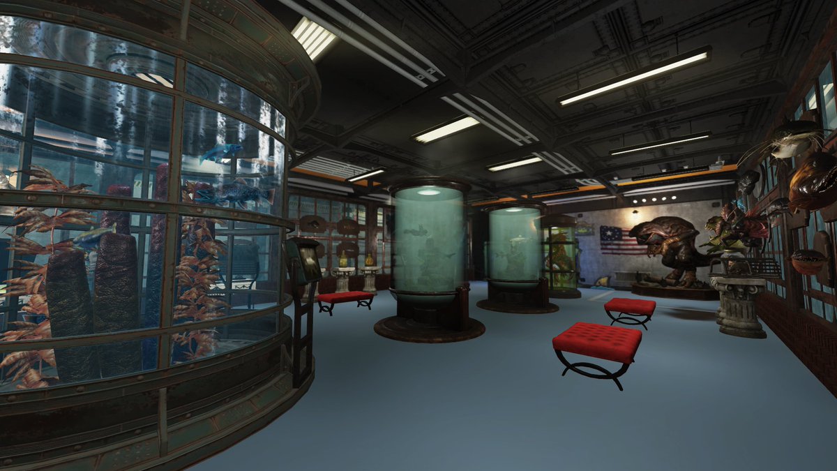 takachiho_vrc's tweet photo. 世紀末水族館🐟️🐬🐙
#フォールアウト76 #Fallout76 https://t.co/cQsgWAOo6A
