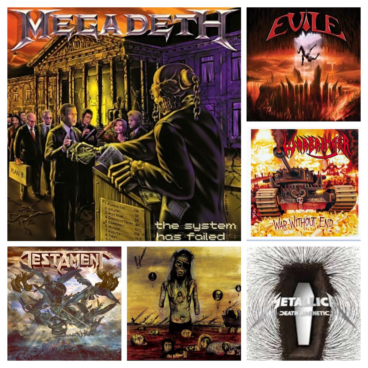 knishi1972's tweet image. スラッシュメタルでは00年代に入ると 90年代の迷走や実験を経てベテラン勢は「速く 刻む」スタイルに復帰⚡それを再解釈した新しいバンドも現れた🤘
Megadeth - Back in the Day
youtu.be/KodRW-gU1rQ?si…
Evile - Thrasher
youtu.be/9DPW8n1kAtY?si…

#ThrashMetal