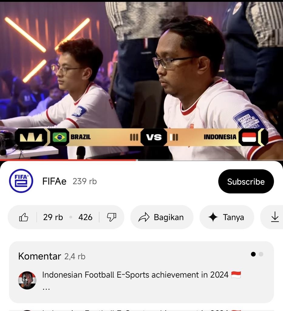 maverick99wk's tweet photo. tanya dong ges!
turnamen efootball kayak faidan gini tuh rulesnya gmna sih ya, dari ability indo vs brazil klo realife kan beda jauh, apa disama ratakan ya kemampuannya. https://t.co/PyvE0r1PuS