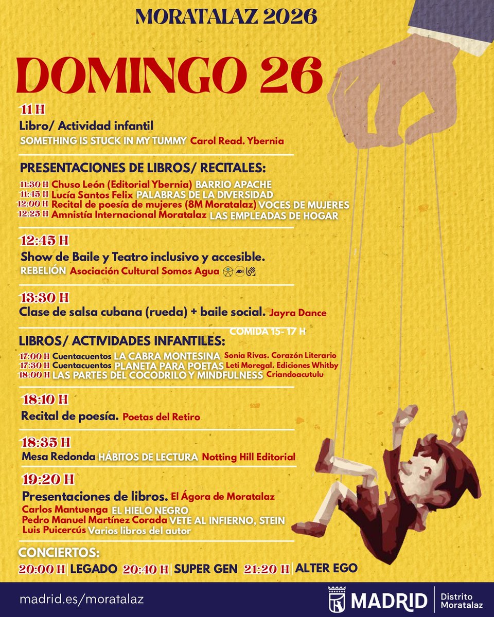 Distrito de Moratalaz tweet media