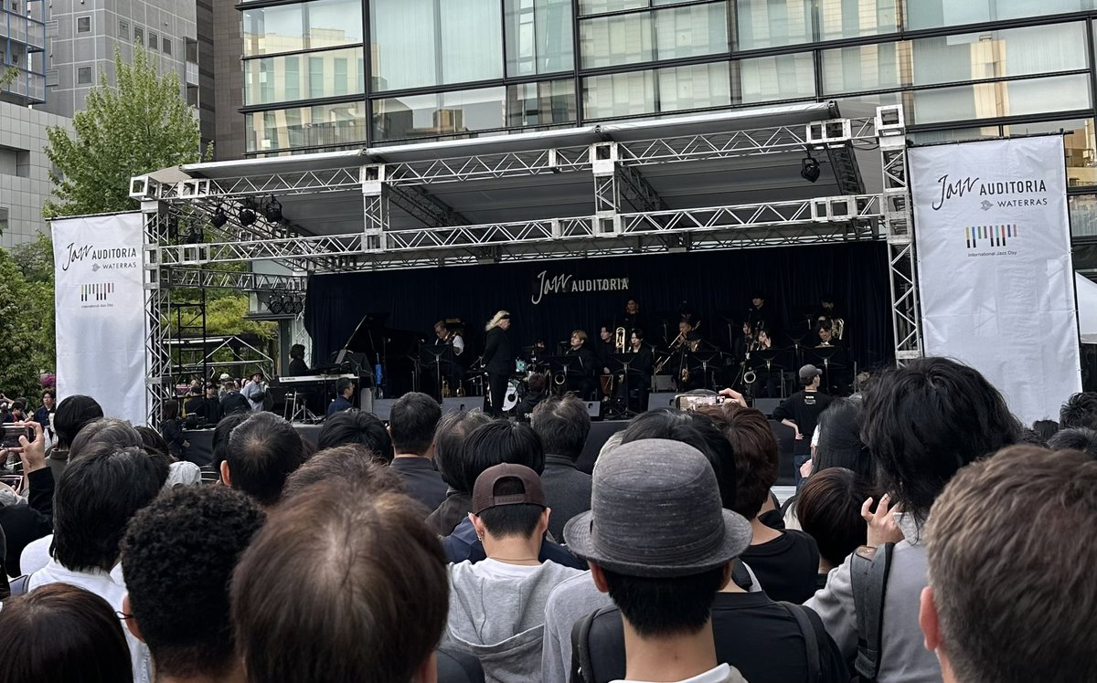 aooie's tweet photo. 久しぶりにふらっと来てみた！
JAZZ AUDITORIA 2026 in WATERRAS https://t.co/xmMfI2mc4C