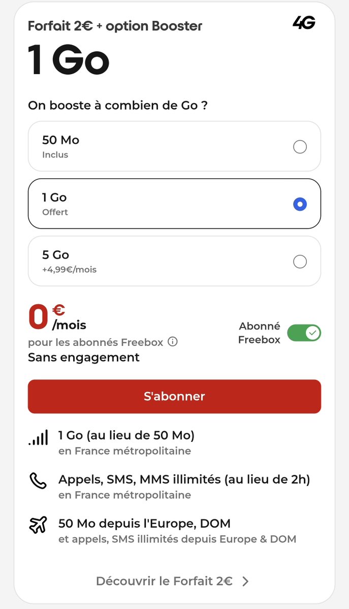 💰 Dans le contexte économique actuel certains ont du mal à boucler les fins de mois.
Alors je remets ce classique pour vous ou quelqu'un que vous connaissez 🥰 
✅ Seul et unique forfait blocable avec communications illimitées et gratuité complète si rattachement à la box