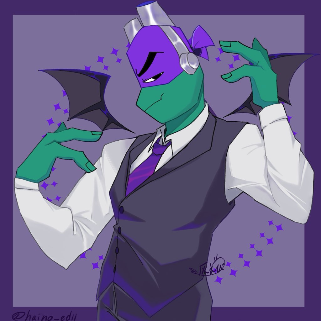 haino_edii's tweet photo. Donnie🕺💜✨
#rottmnt #riseofthetmnt https://t.co/Oro0szxi1D