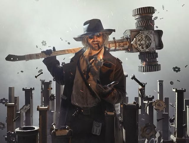 JamieLawrie10's tweet photo. @capcom @RE_Games We all love Lady Dimitrescu, but where's the love for the Heisenburg costume in your game. Leon would look cool as f*** walking about the castle in Resi4 like that!! https://t.co/qSoVttTnBa