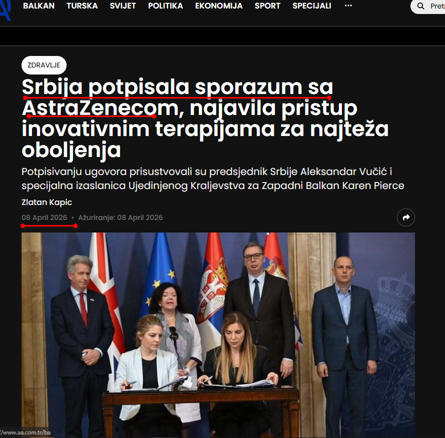 Od maja obavezna vakcinacija sve dece HPV vakcinom u Srbiji u školama proizvođača ASTRA ZENECA bez ikakve odgovornosti čije su covid vakcine povučene iz prodaje 2023 svuda u svetu zbog velikog broja nus doživotnih nus pojava srčanih moždanih udara trombova i smrtnih slučajeva .