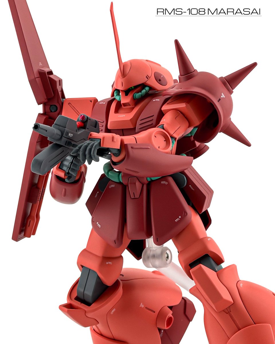 yukimaru0131's tweet image. HG 1/144 マラサイ

#ガンプラ
#gunpla