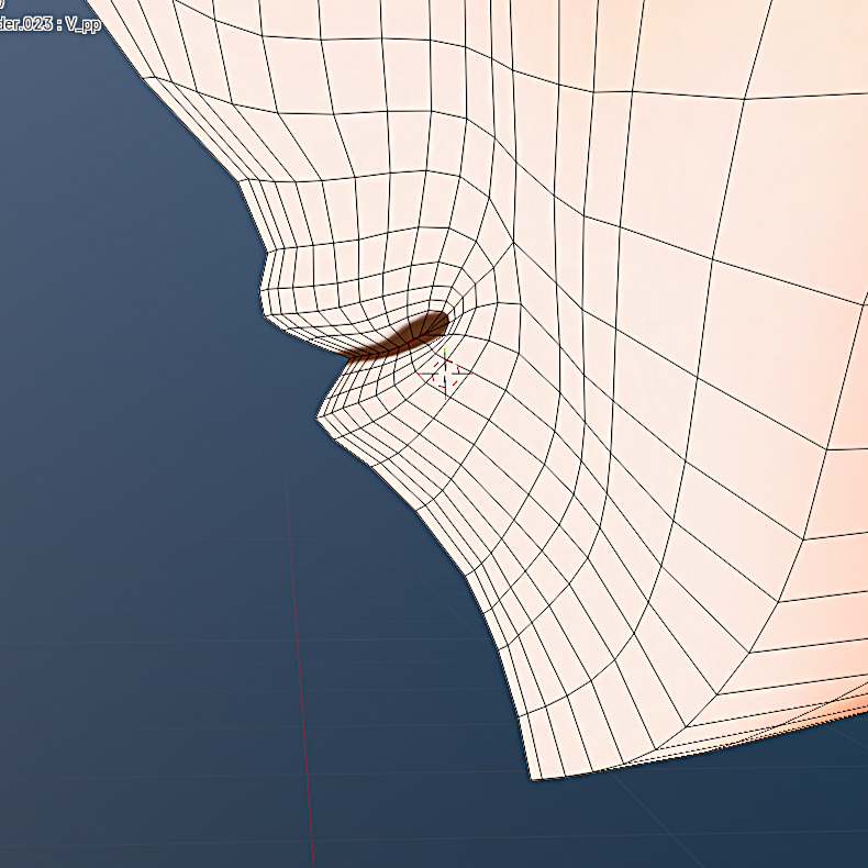 suzu7na03se's tweet image. 地味に気になっていた斜め顔の時の顎やほっぺの輪郭を調整するために顎をシャープにしてみました✨
結構たくましくなっちゃうかなって思って避けてたけど 意外とかなりキレイな顔になってびっくり🫠🫠
#VRChat #blender #unity #3dcg #b3d