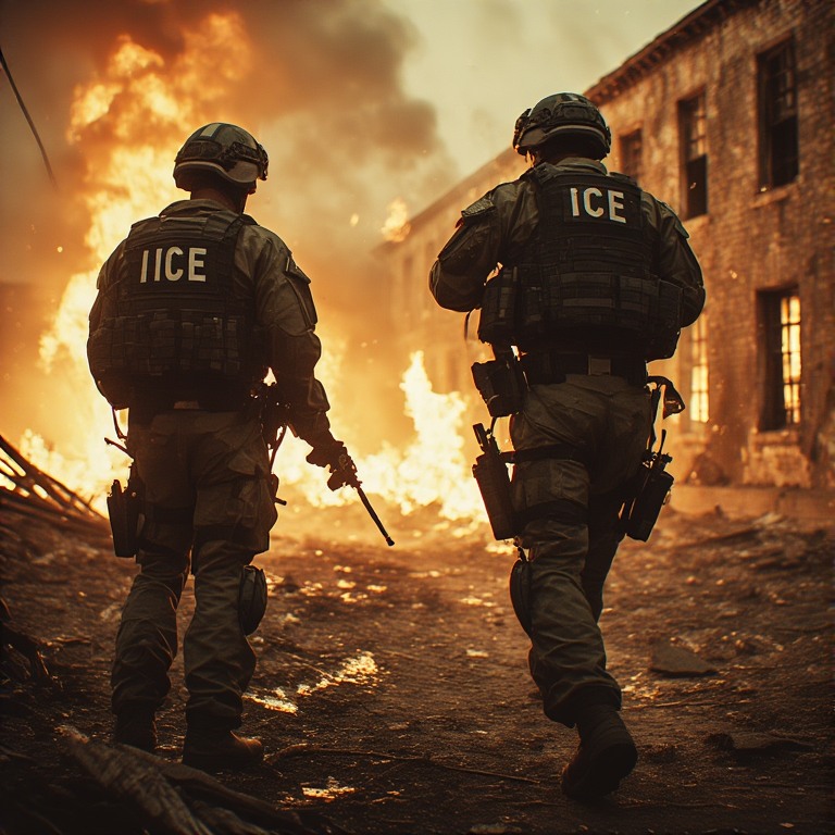 StephenSipila's tweet image. My 1st story for #SaturdayNight #Sundaymorning is a novelette, There Is ICE in Hell. In a #Dystopian the future 2 ICE Gestapo officers get killed in a riot in a concentration camp for Hispanic people and then find themselves in a literal hell in the afterlife. #AuthorsOfTwitter
