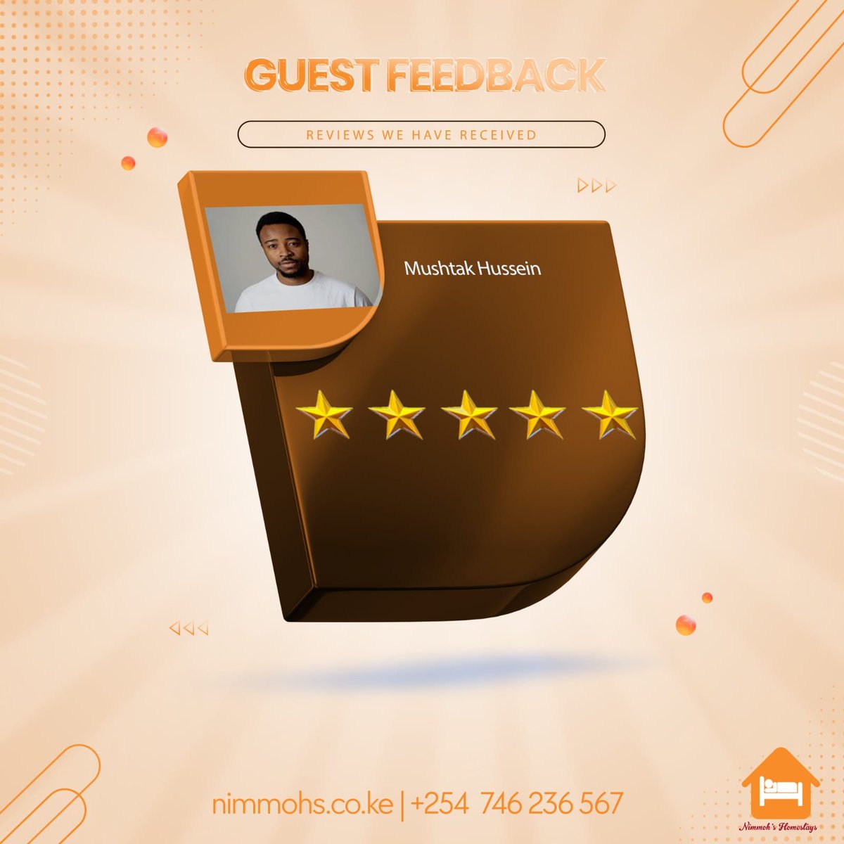 NimmohsHomeStay's tweet image. When our guests rate us 5⭐️, we’re truly grateful 🙏🏽✨

Honoured to be part of your experience thank you for choosing us❤️

#NimmohsHomestays #Reviews