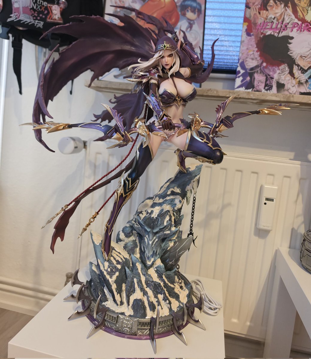 Nogra3012's tweet image. Meine WoW Resin Statuen 😍

#Warcraft #WoW #Sylvanas #BloodElf