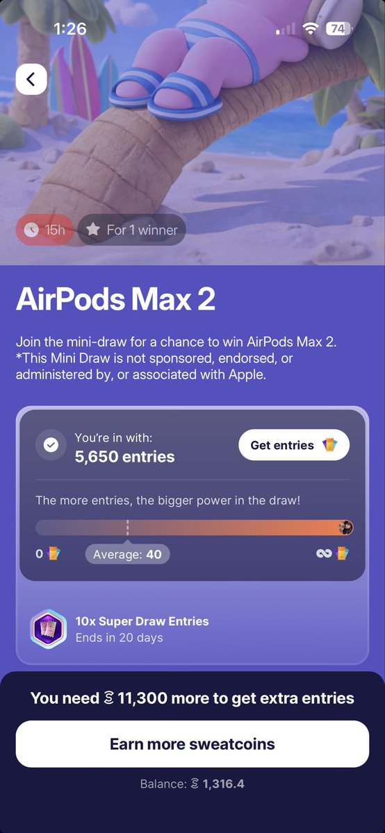 4slzt's tweet photo. @Sweatcoin hope i win https://t.co/QlG8BzQRyl