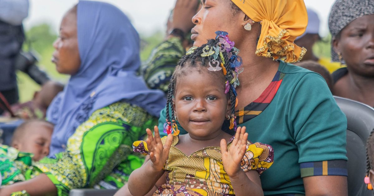 UNICEF Benin tweet media