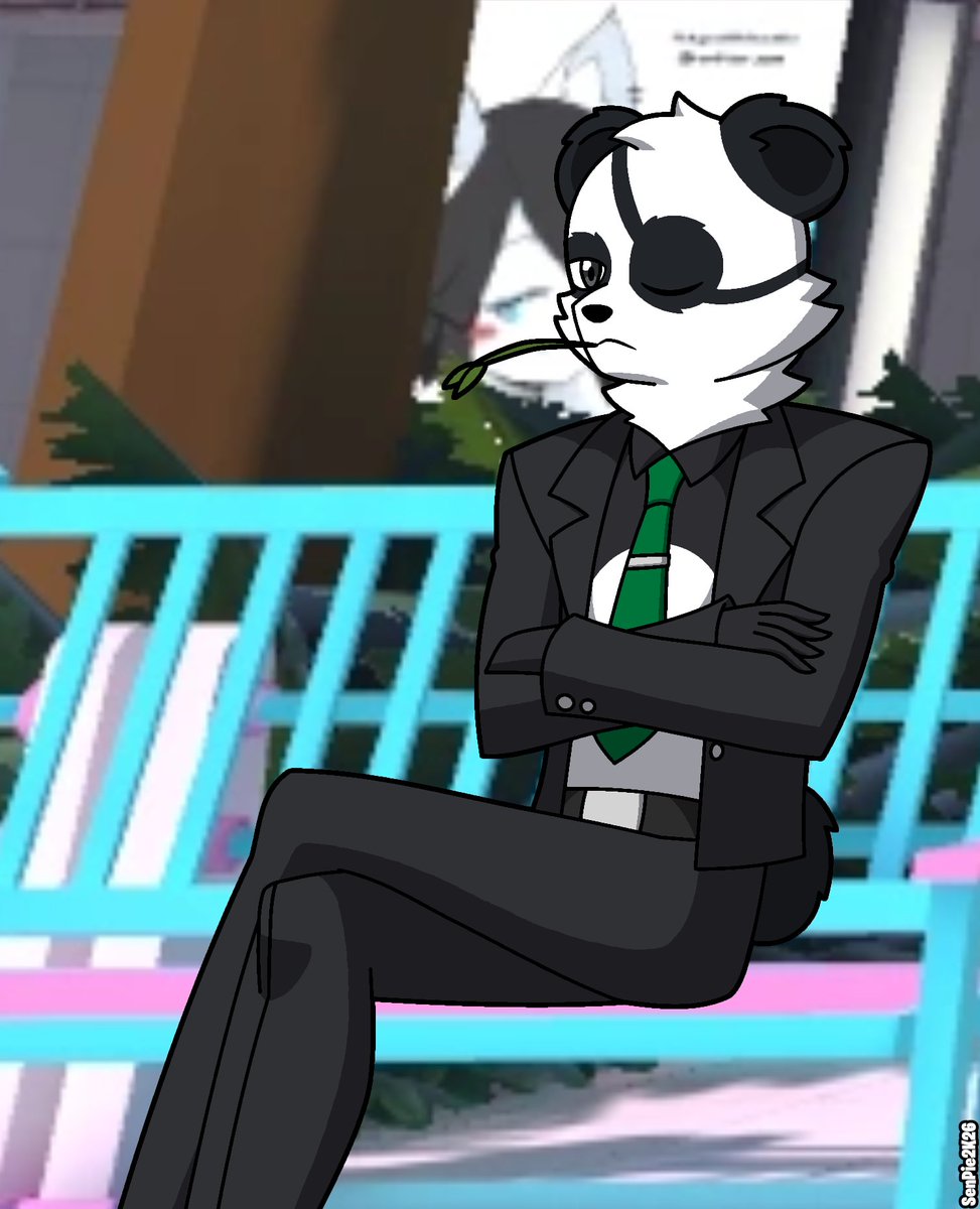 heissenpie's tweet photo. Panda boy 🐼 
.
Agent Patch from Fortnite 
#myart #fanart #fortnite #furry #agentpatch https://t.co/roGRNydIX3