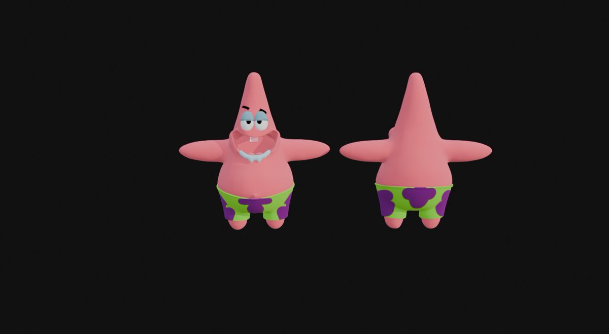Jmakewik's tweet photo. Patrick Ugc coming soon #blender #ugc #roblox https://t.co/Nx972JCgNf