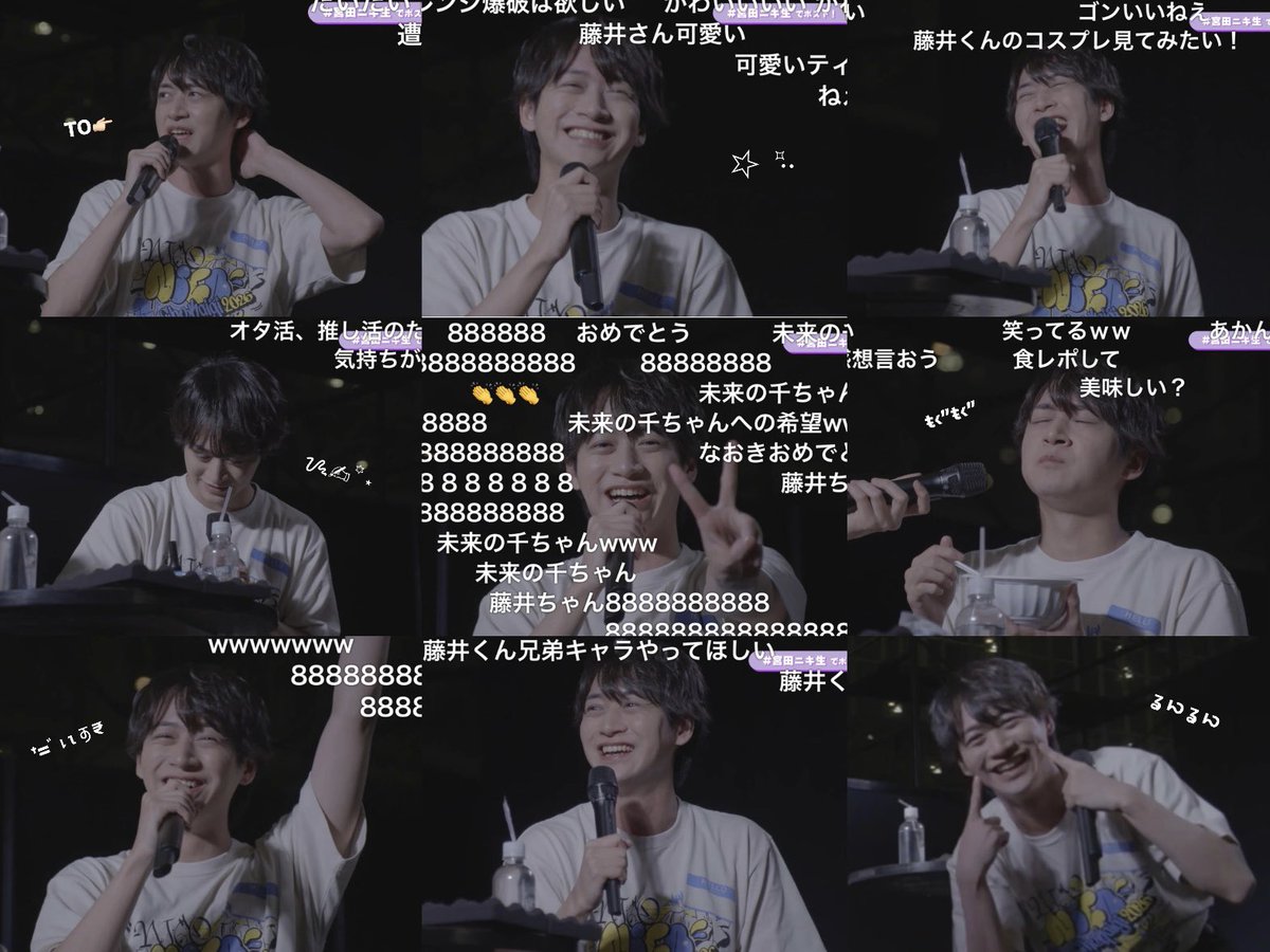 na_pyan's tweet photo. なおきくんの笑顔たくさんでしあわせ(ᐢᴖ ·̫ ᴖᐢ)🌟
 #ニコニコ超会議２０２６ #宮田ニキ生 #藤井直樹 https://t.co/lTdFzzdf1e