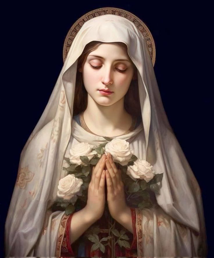 Sainte Marie mère de Dieu priez pour nous pauvres pécheurs 🙏🏼
Amen 🤍