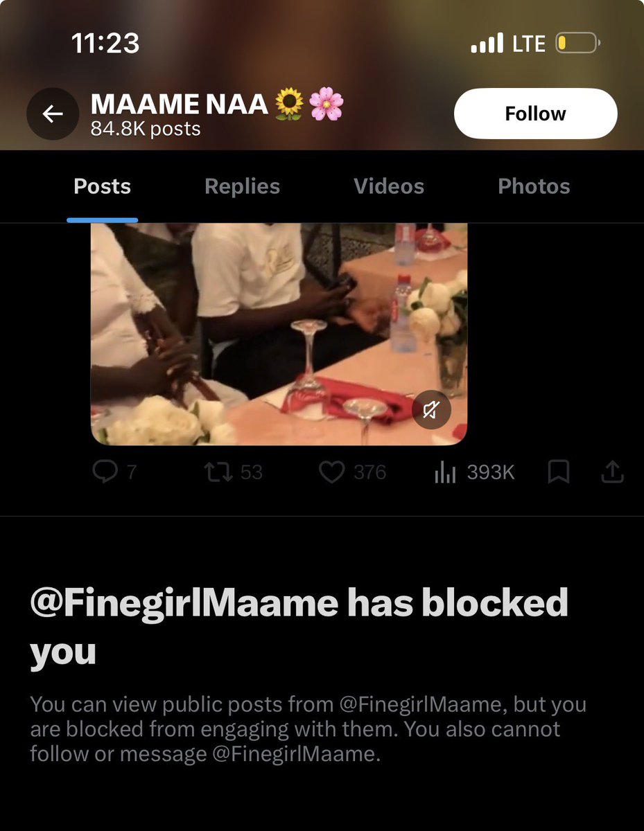WBiamah82157's tweet photo. Eeiii etu na etu has blocked me oo,just this small heat๐๐๐๐ฝ๐๐ฝofui,next time!!#PerfectMatctXtra https://t.co/G3ElN3gTpe