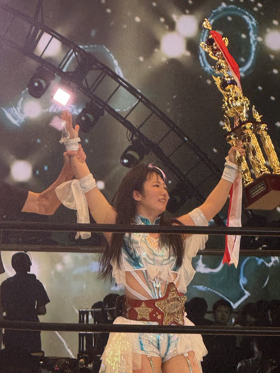 CYtdba's tweet photo. 勝った‼️
入場から中野たむだった
#玖麗さやか
#stardom https://t.co/p0pvaGmWc0