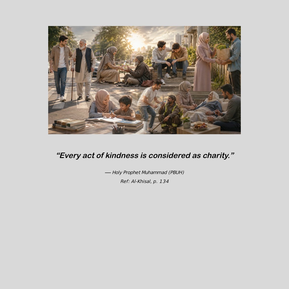 Momin_Mehdavi's tweet image. Kindness is one of the purest forms of charity 🤍 A smile, gentle words, helping someone, or showing patience can change a person’s day. True giving is not only wealth, but also compassion, respect, and love for others. ✨ #kindness #charity #islam #peace #compassion