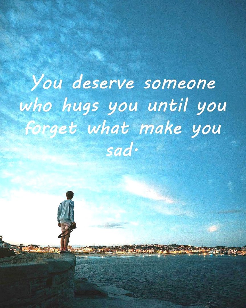 motivated_life1's tweet photo. Find someone who not only knows what makes you happy, but actually does it!
Life is too short for anything less. π
#RelationshipGoals, #HappinessIsKey
Do you want to be hugged?
You shouldn't have to ask; they should know when you need it! https://t.co/tuis1sbLUi