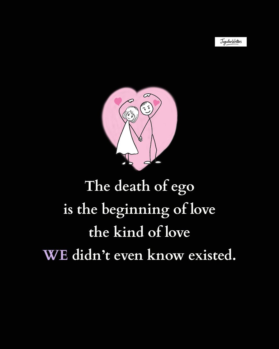 JugularWriters's tweet image. This week, let go of needing to win one moment… and choose connection instead.

#ego #reallove #emotionalgrowth #selfawareness #humanconnection #jwposts