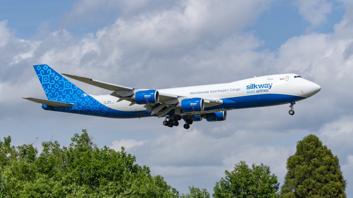 kura7sweet's tweet image. Silkway West Airlines / Boeing747 freighter 塗装4種
（※4K-BCVは抹消→Atlas Airに売却済）

#NRT #RJAA #7L #AZG #B747 #B744 #B748 #freighter