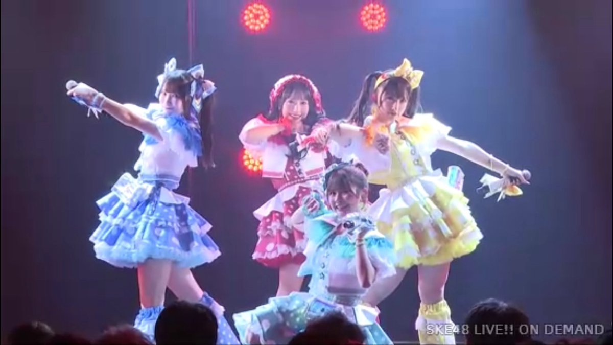 allgreen48's tweet image. ユニット4曲目、えぐすぎ
#ずっと君を探している #TeamS #SKE48 
#相川暖花 #倉島杏実 #鈴木恋奈 #原優寧 
#釘付けあみちゃん