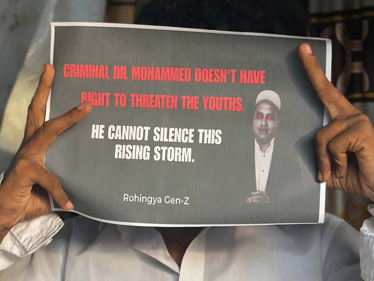 RoGenz46's tweet photo. No Dictator 
Boycott Dil Mohammad 
Boycott RCPR 

#Rohingya
#GenZ
#Bangladesh 
#Myanmar https://t.co/vGm0ES9BbE