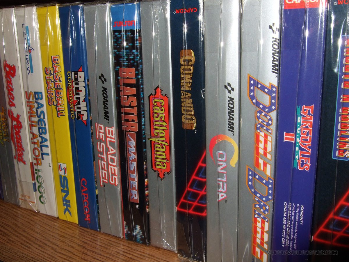 matthewhenzel's tweet image. Random shelf photo.. #NES
