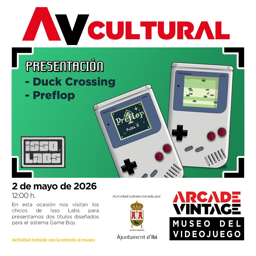 Museo Arcade Vintage tweet media