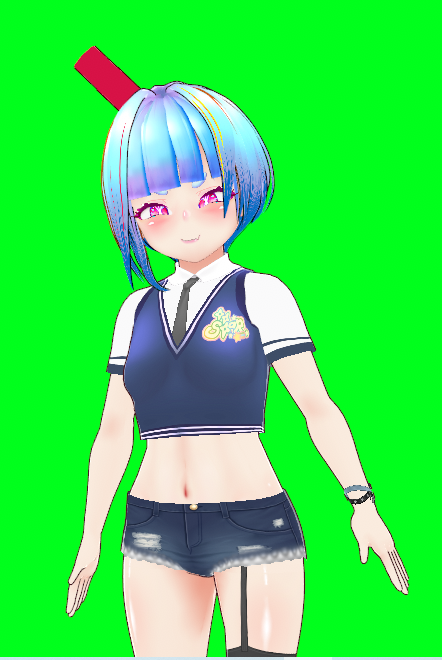 Vtuber38982850's tweet photo. TT STAR　インディーズアイドル時代　プリカちゃん風衣装完成！

イベントストーリーの続きが気になる！

#NIKKE　
#メガニケ
#TTSTAR 
#vroid https://t.co/g0dxYc6q2b