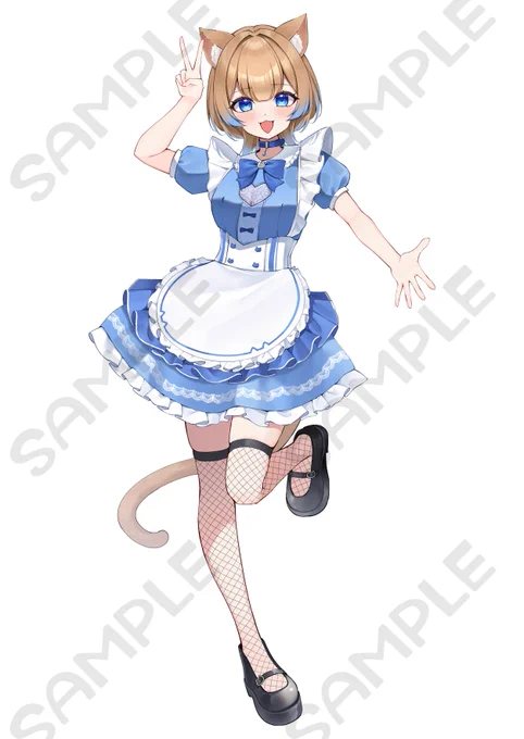【お仕事報告】 この度、Mofile所属 猫音しずく様の 立ち絵・キャラクターデザインを担当いたしました! 5月20日デビュー予定です! よろしくお願いします!