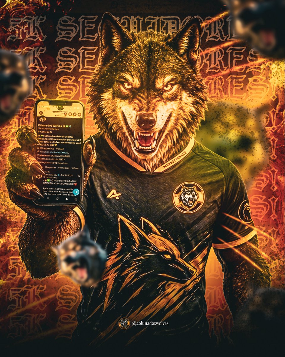 𝗖𝗼𝗹𝘂𝗻𝗮 𝗱𝗼𝘀 𝗪𝗼𝗹𝘃𝗲𝘀 🐺🇧🇷 tweet media