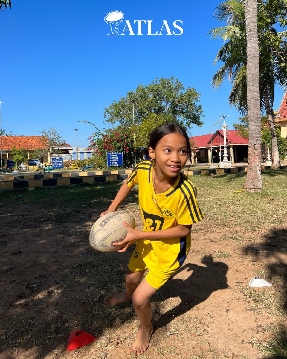 theatlascharity's tweet image. Our local partner @KampucheaBalopp (Cambodia) is using rugby as a vehicle for social inclusion. By putting gender equality at its heart, over 60% of the participants are now female👏

#AtlasFoundation #RugbyForGood #GenderEquality #BreakingBarriers