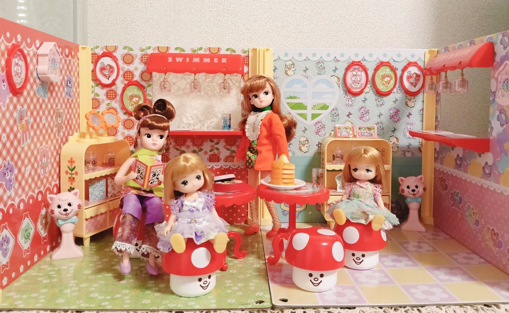 yumetoya421's tweet image. リカちゃんのSWIMMERのお部屋🍒
とても可愛いです✨
細かな飾りを追加していこうと思いますが、一先ず無事に可愛い姿を拝見出来て幸せです😍💕

#リカちゃん
#SWIMMER