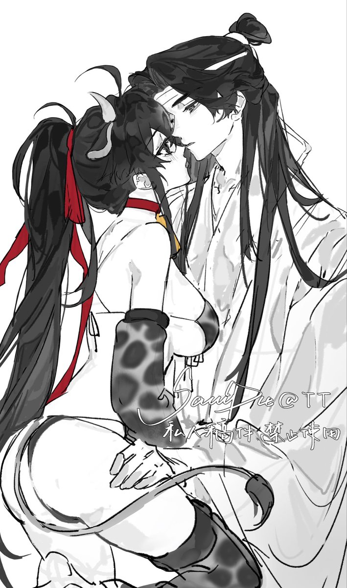 授权转载
35岁蓝忘机x奶牛魏无羡
稿主：微博@ TT的二号机
#魔道祖師 #MDZS #마도조사 #Modaozushi #忘羨 #WangXian