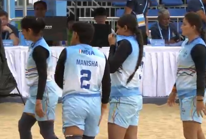 the_bridge_in's tweet image. 🚨#news l India's women reach the beach kabaddi final!🔥

Five-time defending champions defeat Bangladesh 50-31 in the semis of the 2026 Asian Beach Games

#IndianSports #BeachKabaddi #AsianBeachGames