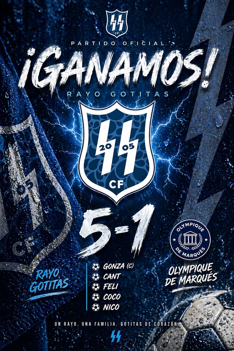 ¡FINAL EN LAS CRUCES!
Victoria de los nuestros en el último partido de liga. Con esta victoria logramos la clasificación para la conference league. HONOR A TODOS LOS JUGADORES QUE SE HAN DEJADO LA PIEL EN EL CAMPO.
#QueLlueva 🩵⚡️🤍