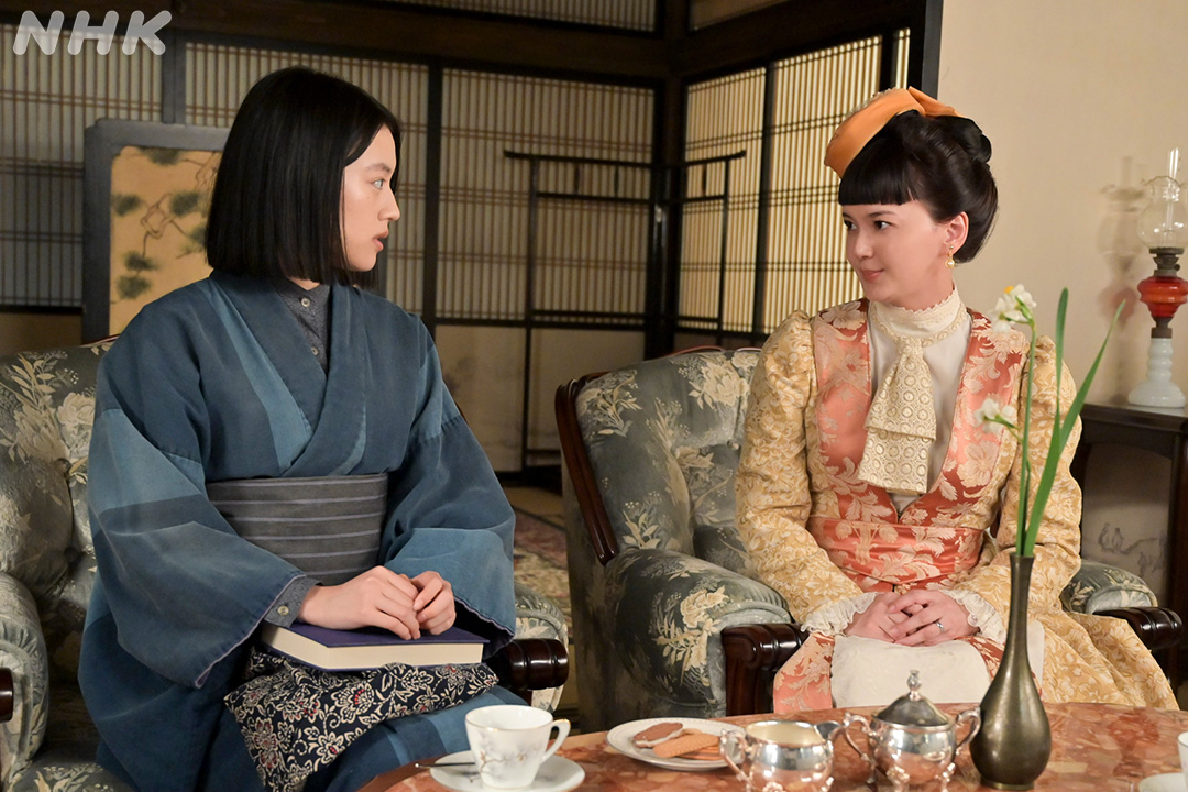 朝ドラ「風、薫る」公式 tweet media