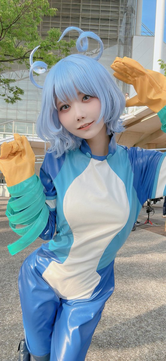 ねじれちゃん🌀✨
 #ニコニコ超会議2026
#超コスプレ https://t.co/CgG1uL8pkL